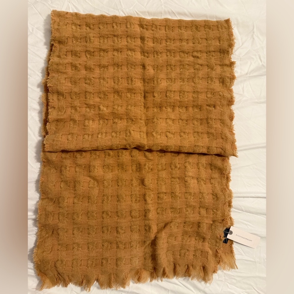 Anthropologie Tan Scarf